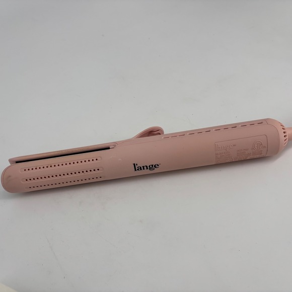 L'ange Le Duo 360 Airflow Styler A133 Blush Pink Titanium 1" Plate Hair Curler - Picture 4 of 6